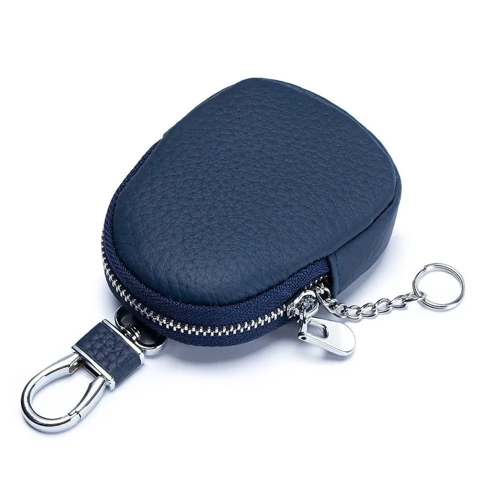 Compact Genuine Leather Coin Purse Small Personalized Change Wallet Versatile Mini Purse Daily Use