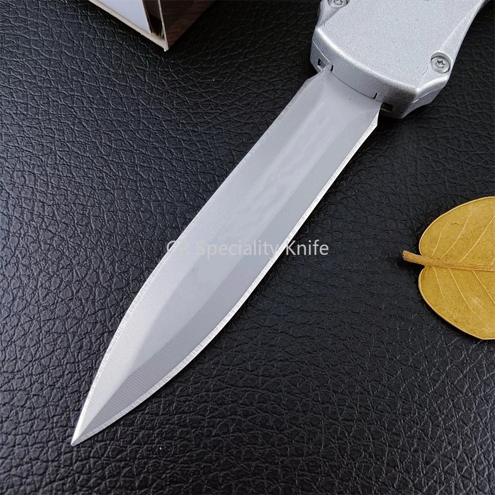 NEW Tactical Knife MICR Pocket Knife 440C Blade Zinc Alloy+Carbon Fiber Handle Camping Hunting Knives Multi EDC Sharp Tool