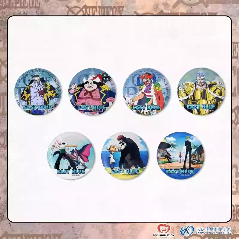 1 unidad Oficial de One Piece 1.ª Serie: Caja Sorpresa con Insignia del Arco Azul del Este con Variante Oculta |   Artículo Coleccionable de Anime |   Excelente Idea de Regalo