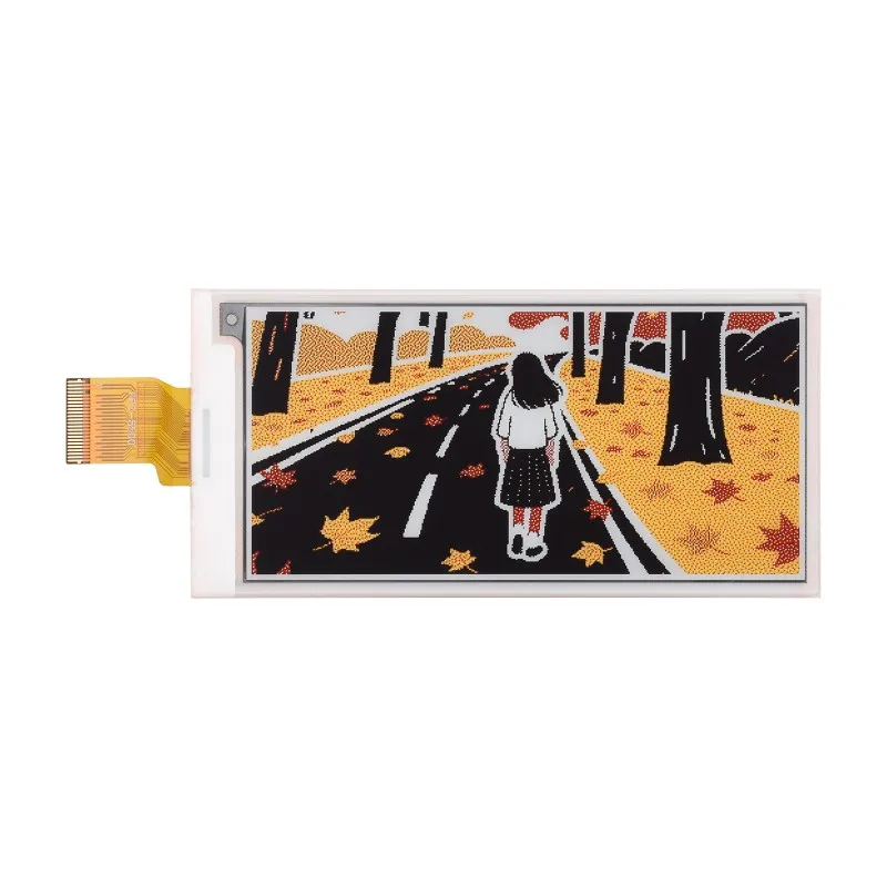 SPI 3.5inch E-Paper Display Module 384x184 Resolution Red Yellow Black White E-Ink Screen for Arduino STM32 Raspberry Pi