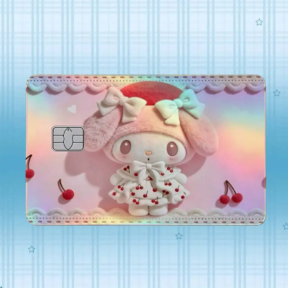 My M-Melody Laser-Holografischer Karten-Skin-Aufkleber für Kredit- und Debitkarten – 4 Stück/Set, wasserfester, kratzfester Schutz – Detail 13