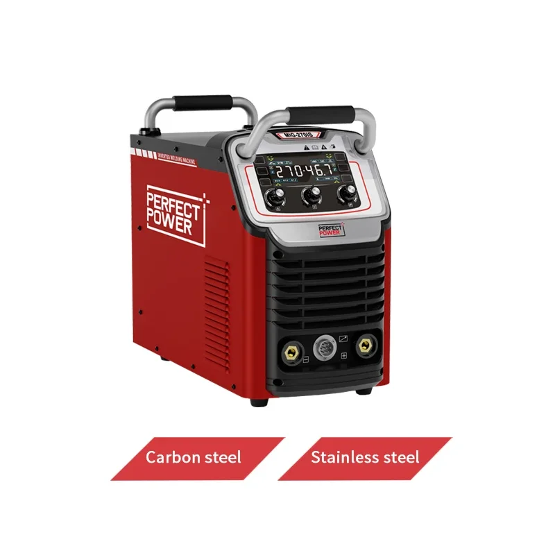 MIG-270IS gasless mig welder Soldadora Inverter mig welders 220v Maquinas Para Soldar 4 in 1 welding machine