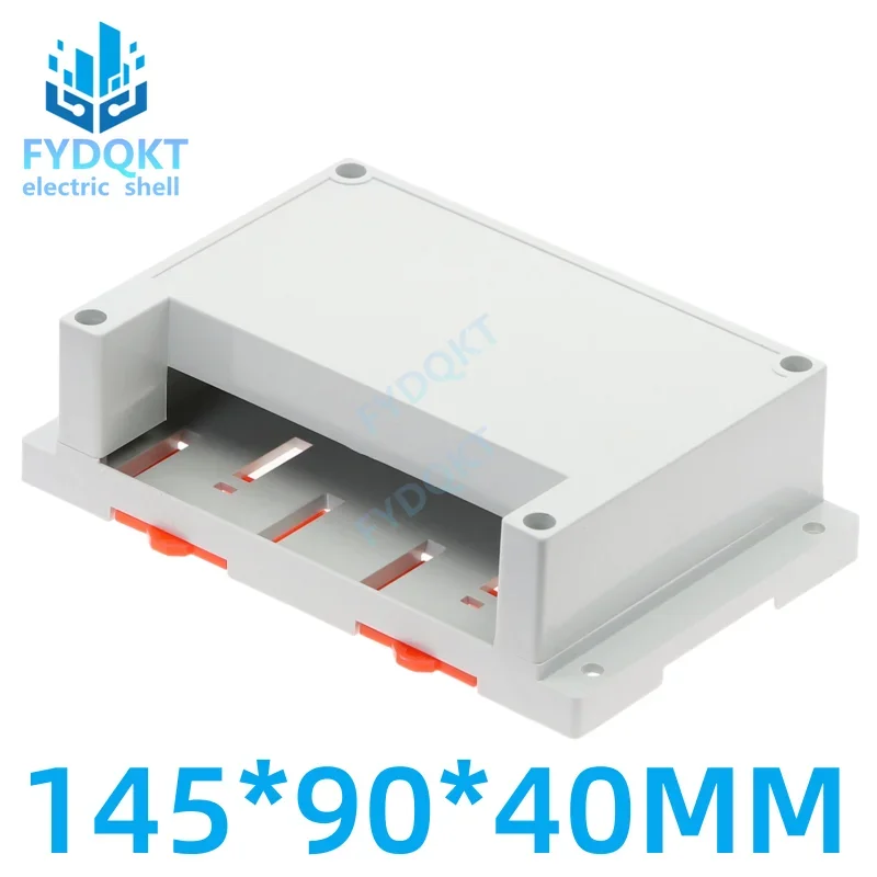 1pcs Instrument plastic housing control housing Electronic equipment PLC industrial control box 3-54:145X90X40mm