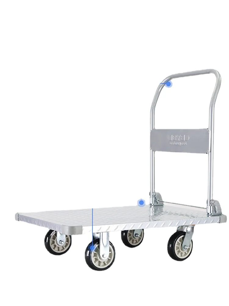 

Wyj Trolley Trailer Trolley Light Tone Trolley Trolley Folding Household