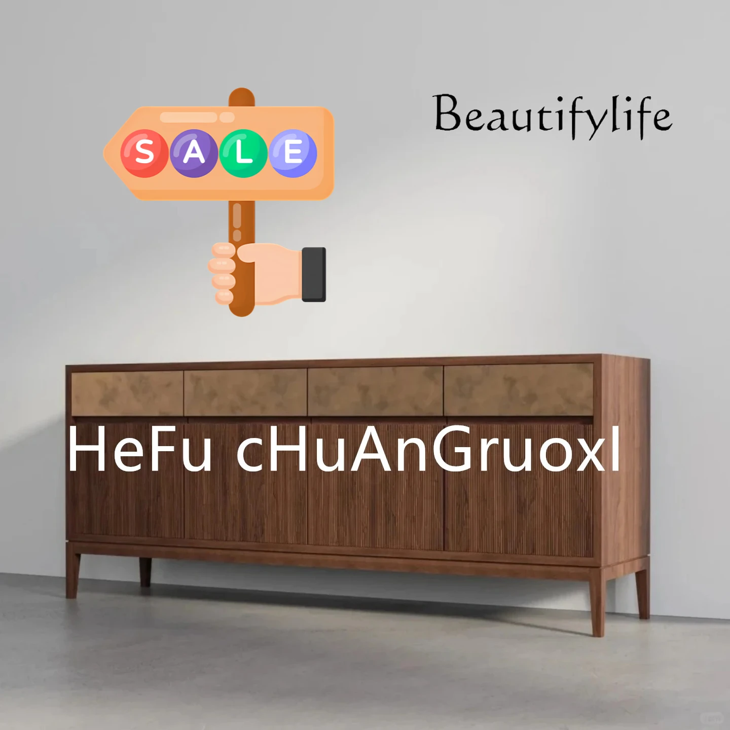 

Настенный шкаф для хранения в бревенчатом стиле, обеденный боковой шкаф из цельного дерева в средневековом стиле, художественный шкафчик в стиле ретро для гостиной