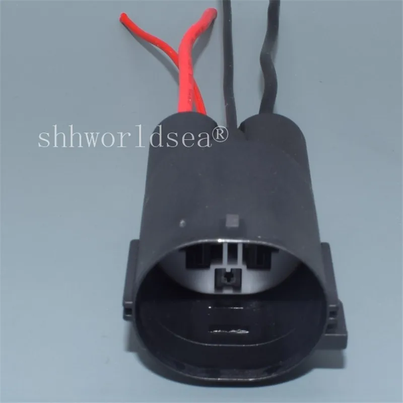 Shhworldsea 4 Pin Waterproof Connector Electric Fan Socket Plug For Ford Focus Volvo Land Rover 7282-8497-90 7283-8497-90