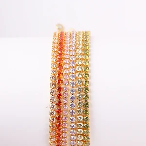 Verstellbar 6 Hauptverkaufsarmbänder mit Orangensteinen - №6