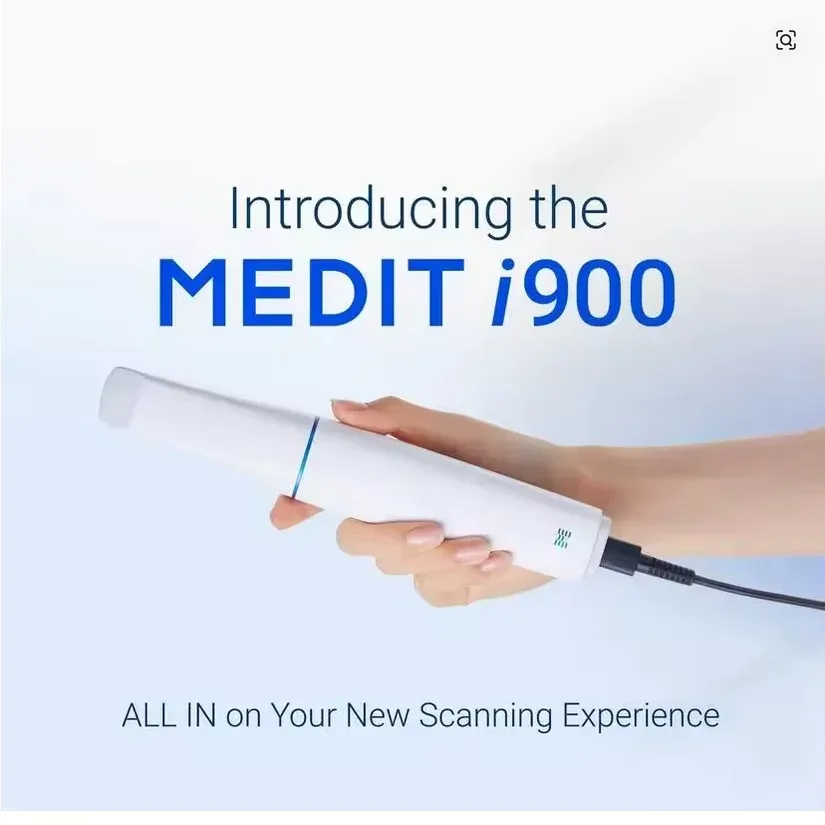 

Быстрая доставка: Интраоральный сканер Medit i900 для CAD/CAM стоматологии, модель 2024 года