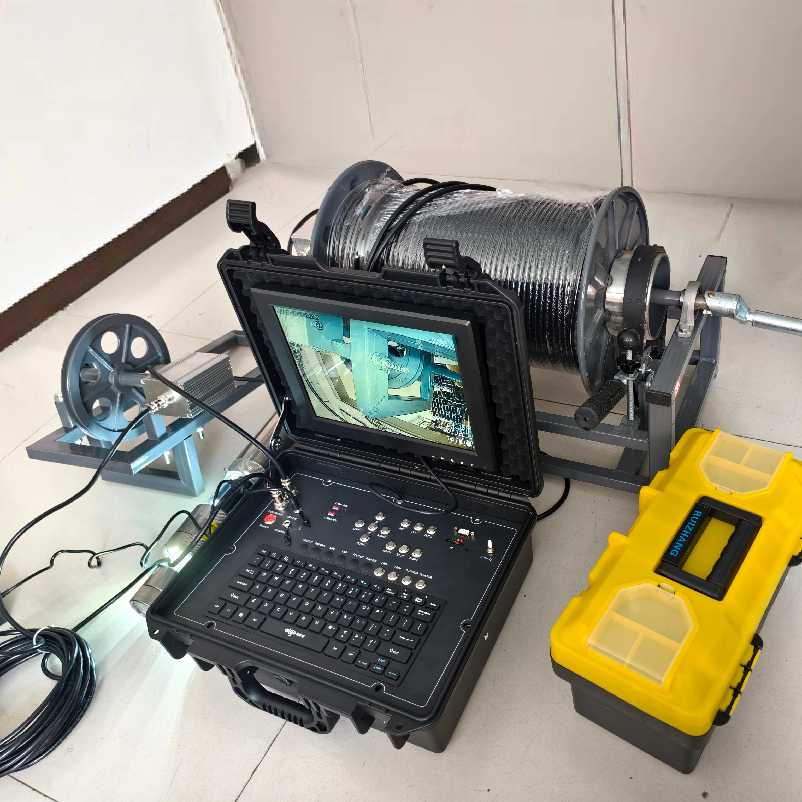 

Lightweight Detection Diameter 73mm2.8in Detection Depth 100m200m300m Single Camera Downhole Camera