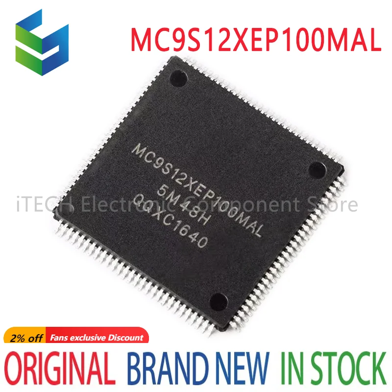 

5PCS/LOT MC9S12XEP100MAL MC9S12XEP100 LQFP-112 New original