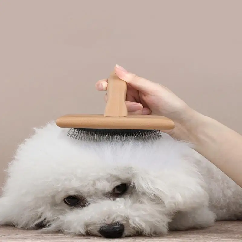 

Puppy Hair Grooming Tool Pet Dog Cat Hair Comb Suitable For Small Dog Hair Smooth Combing Tool