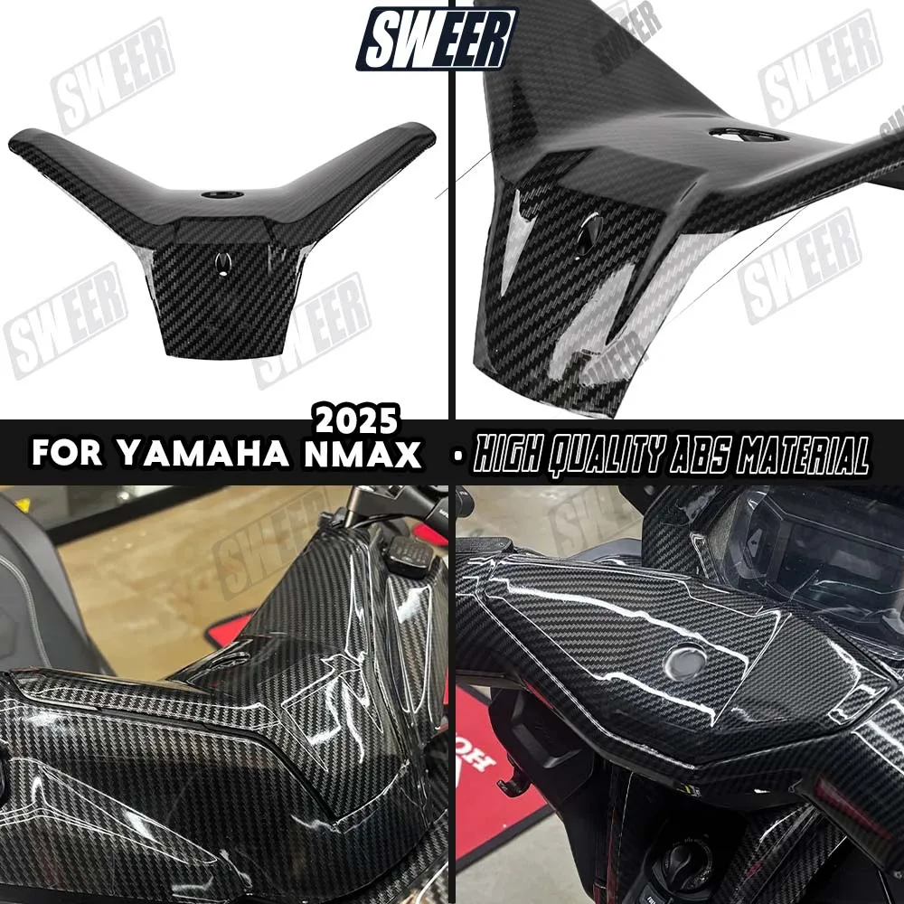 Motorcycle handlebar steering protective cover  For Yamaha NMAX155 water transfer printing NMAX2025 decorative accessories