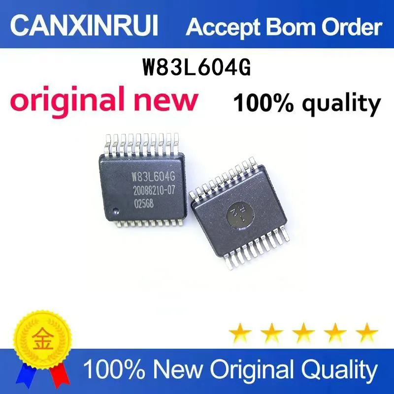 

(5-100 Pieces) New stock W83L604 W83L604G SSOP-20