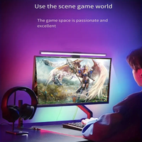 Dimming Lighting Table Lamp 30CM LED Desk Lamp Monitor Light Bar Eye-Care Stepless Computer Monitor Screen Light for Work Gaming