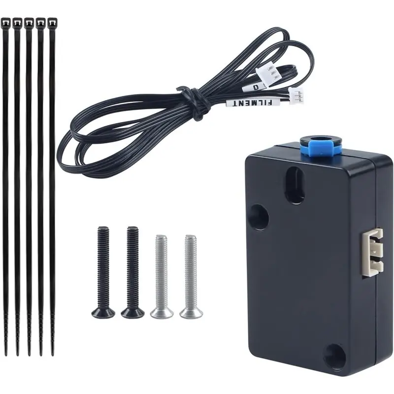 WORTHOWN-For K1 Max CNC Machine-Required Accessories:Drag Chain And Filament Runout Sensor-Essential Upgrade