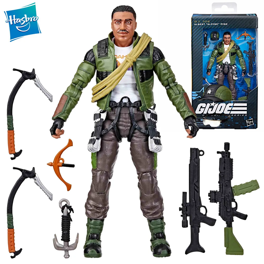 In Stock Original Hasbro G.i. Joe Classified Series Albert Alpine Pine Anime Figure Action Figure Model Collection Toys for Boys