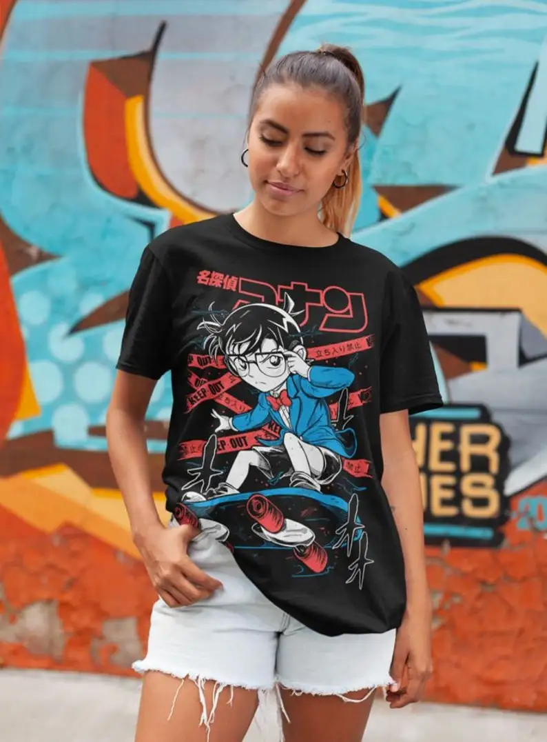 Detective Conan T-Shirt Detective Conan,Detective,Anime Tee,Case Closed 66
