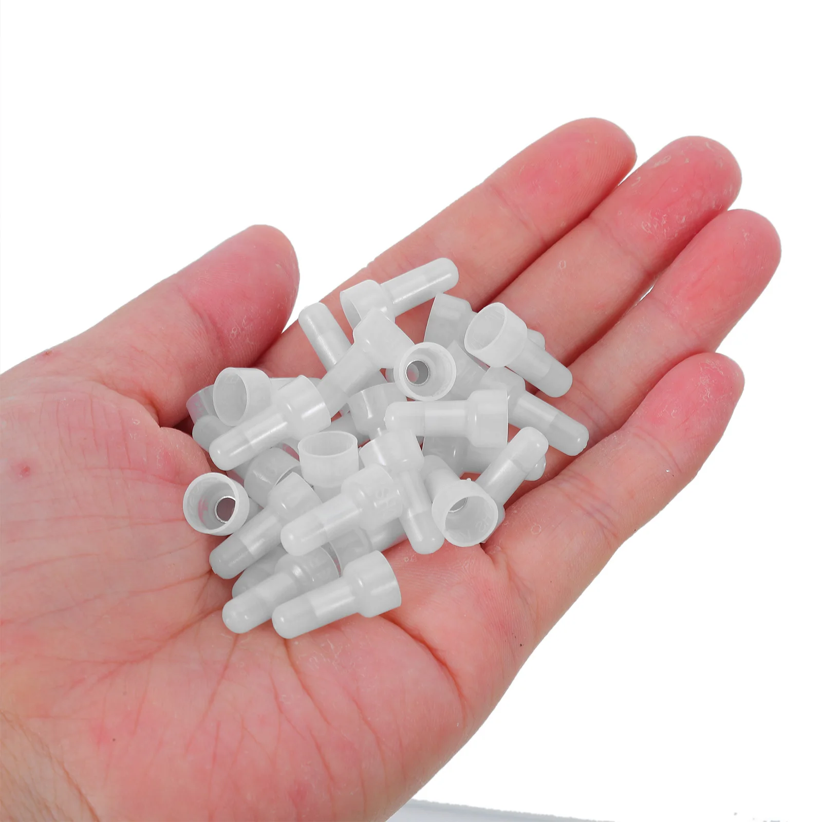 

1 Bag Electrical Wire Connectors Cap PP Plastic High Temp Resistant Waterproof Dustproof Quick Connect Terminal for Automotive