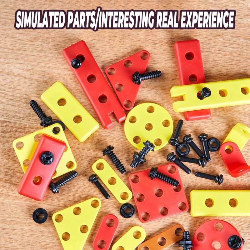 الأطفال محاكاة الأدوات مجموعات اللعب الحفر الكهربائية مفك أدوات خدمة إصلاح التظاهر اللعب لعبة الهندسة للبنين هدية #6