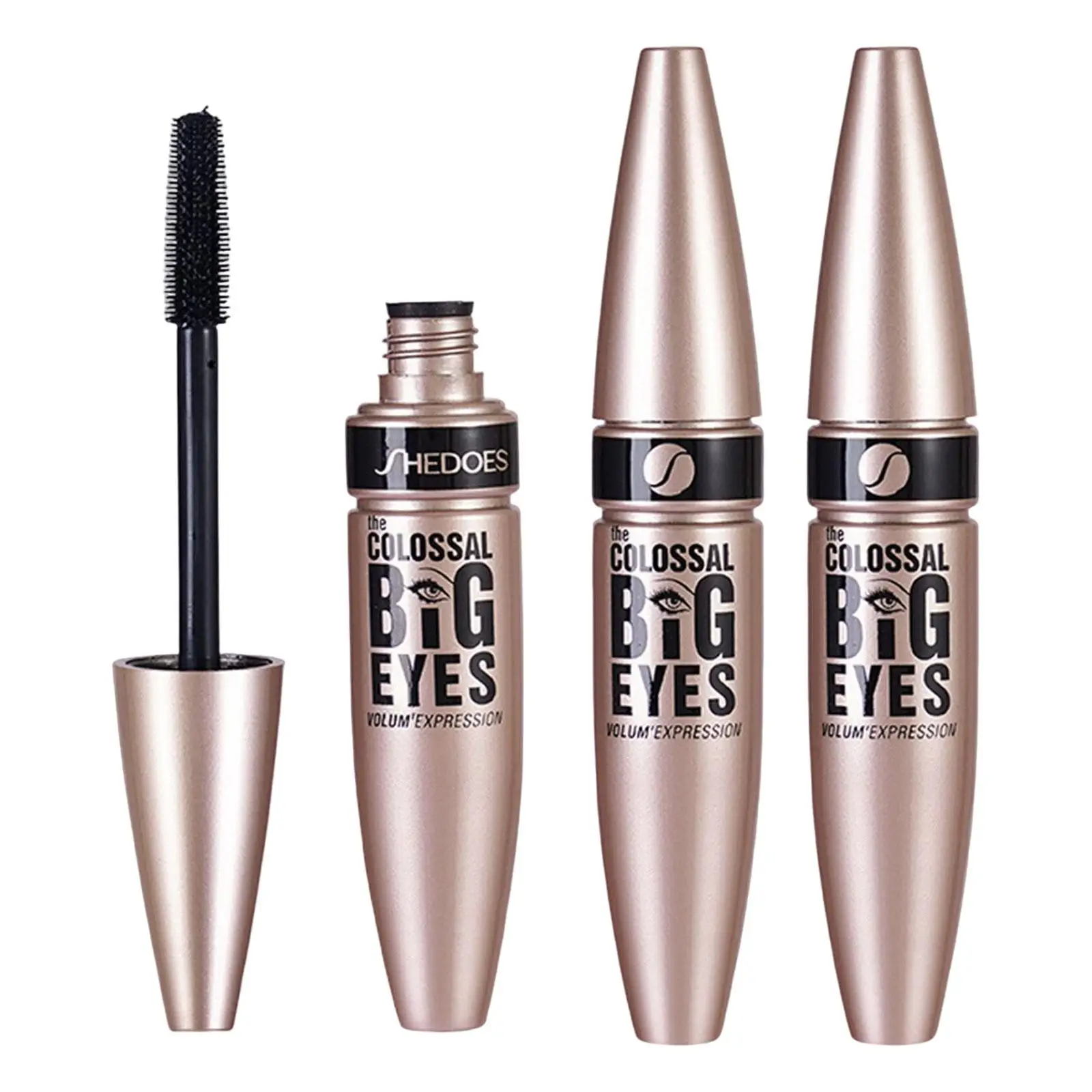 Volumizing Mascara Cosmetic Smooth Quick Drying Waterproof Eyelash Mascara