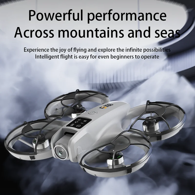 New ES800Pro Drone WIFI GPS 8K Professional HD 360° Dual Cameras Cool light QuickShot Brushless Motor Foldable RC Quadcopter Toy
