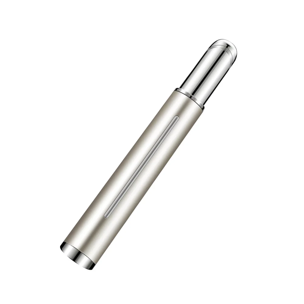 Barra de masaje para ojos, Mini herramienta portátil duradera de Metal para reafirmar las arrugas de los ojos, alivio del círculo oscuro, palo de belleza Facial, 1 Uds.