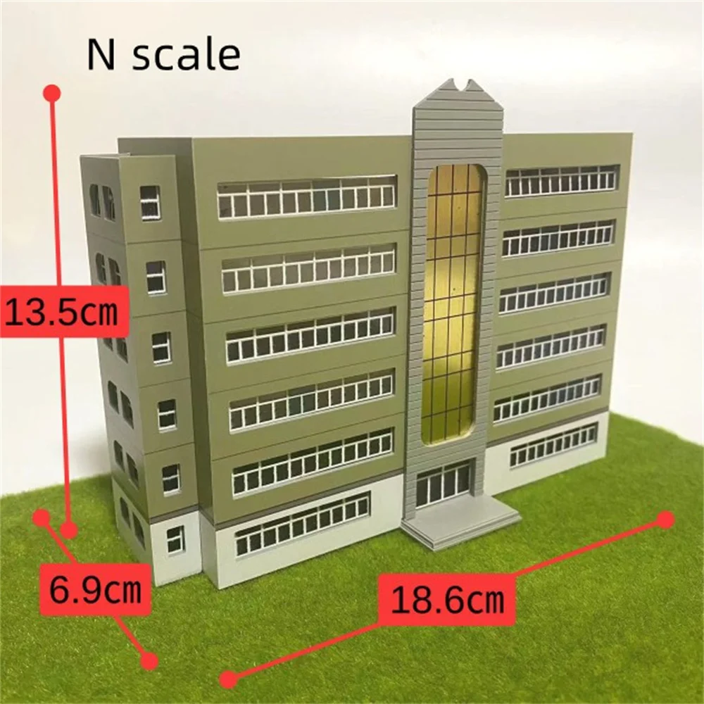 1/150 wysokiej jakości kolor Model budynku montaż budynku biblioteki nauczanie budynku szkoły piaskownica stołowa dom