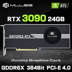 MLLSE RTX 3090 24G Turbine Video Card 320bit NVIDIA GDDR6X GUP Rtx3090 24gb Supports Computer Desktop Games Office Etc 3090