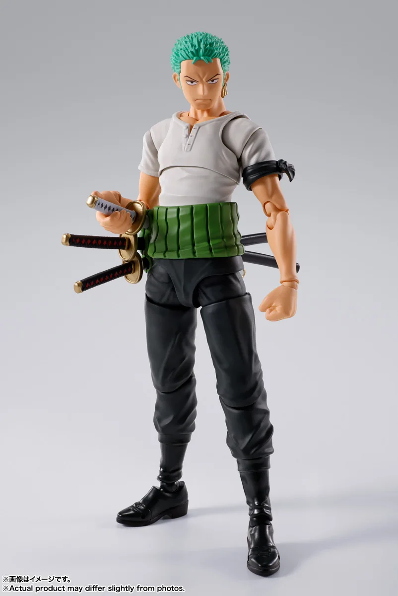 

100% Original Bandai One Piece Sh Figuarts Shf Roronoa Zoro Romance Dawn Action Figures Anime Model Toys Figura Gifts Collection