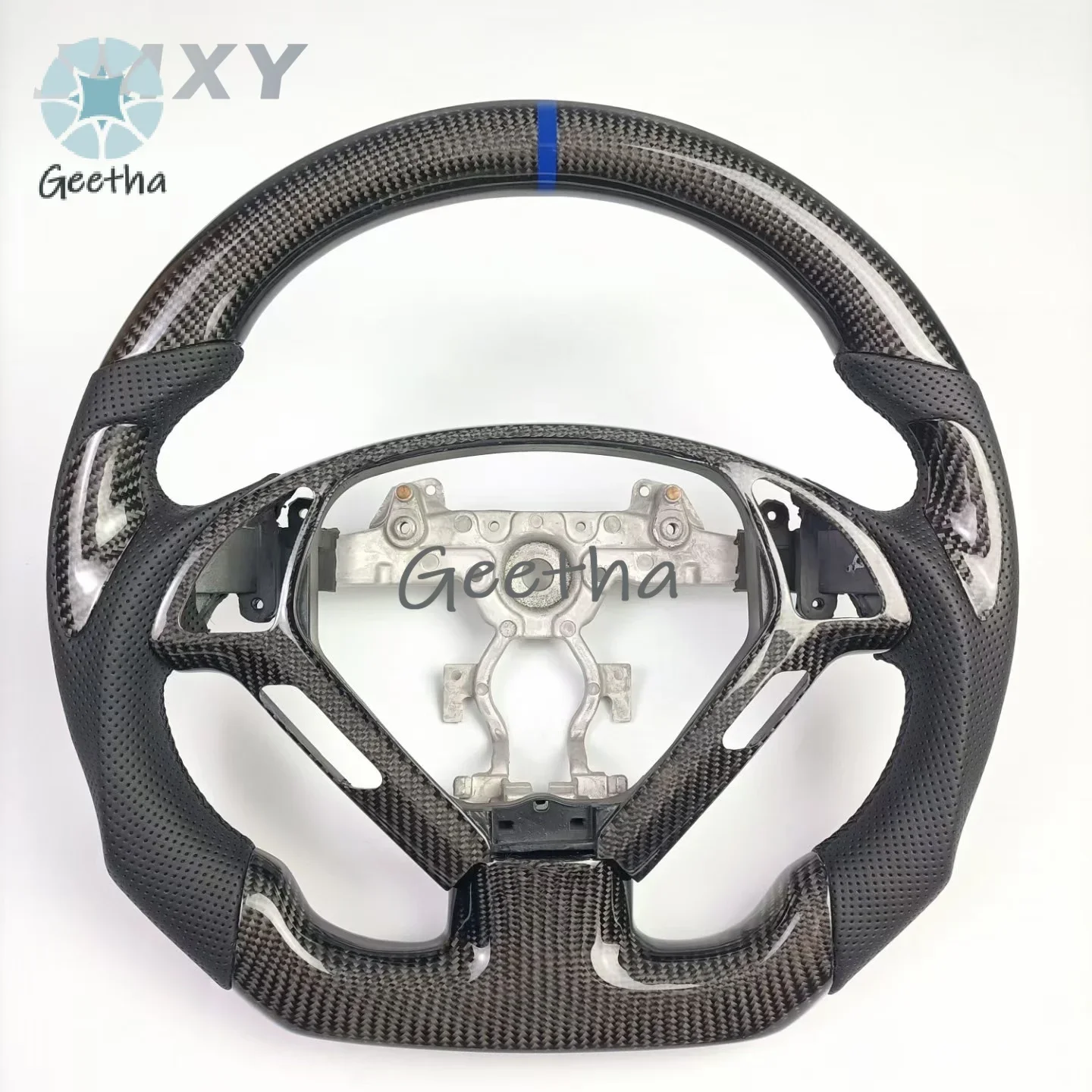

Custom Leather Carbon Fiber Steering Wheel for Infiniti G25 G35 G37 Premium Car Accessories Body kit bumper