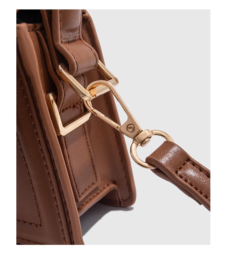 CGCBAG Original Brand Luxury Handbags Women 2026 New Designers Shoulder Bag Simple Commuting Female Crossbody Bags PU Leather