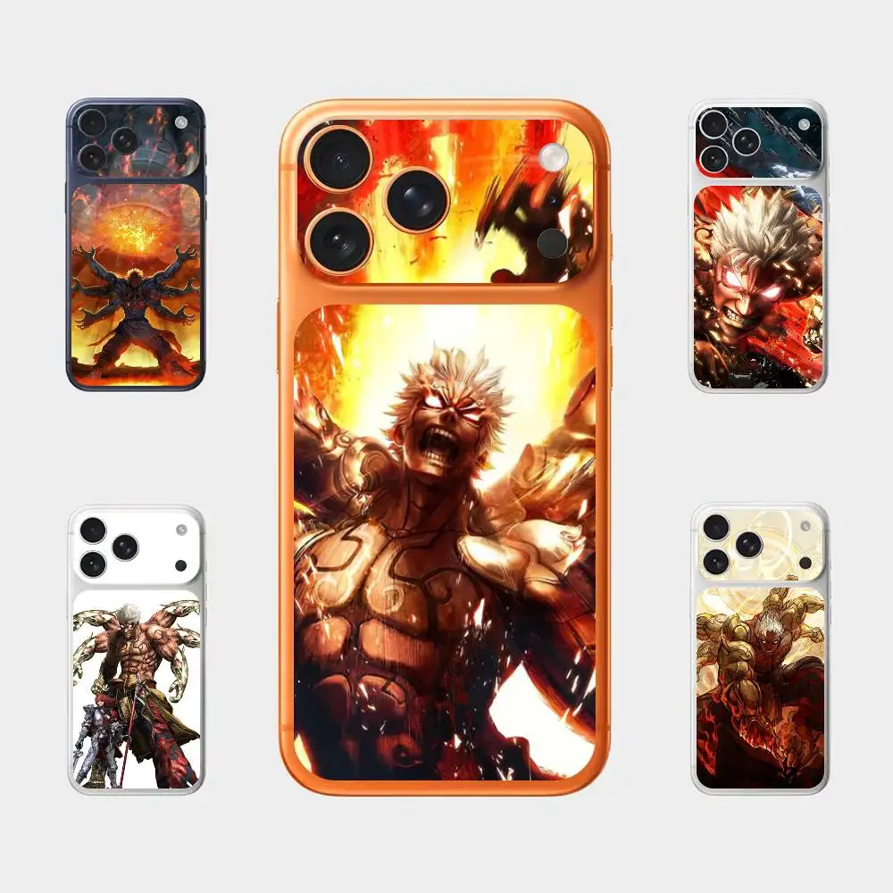 

Game Figure Asuras Plain Decal Skin for iPhone17 Pro Max Back Film Cover Wrap Anti-scratch Durable Sticker