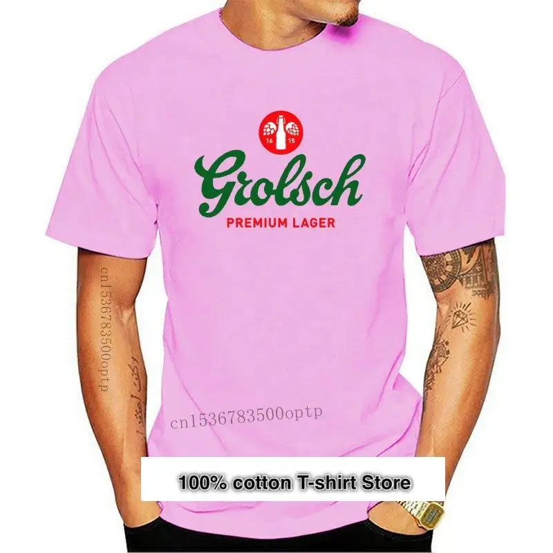 Camiseta de cerveza Grolsch Premium Lager, camiseta de cerveza Grolsch de moda de verano e invierno, ropa de abrigo, tops