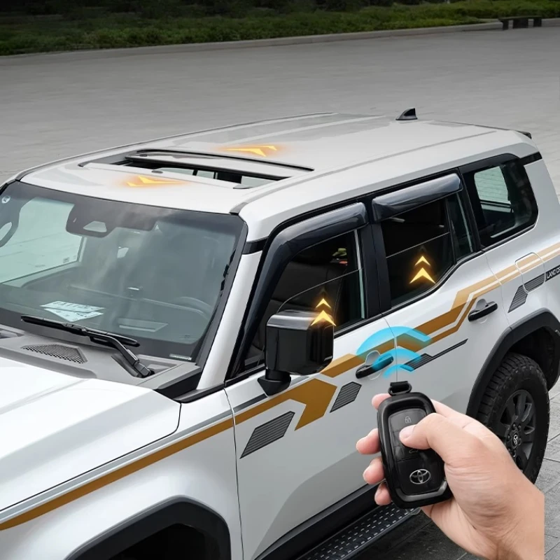 

Автомобильный оконный подъемник OBD, автоматический оконный подъемник в один клик, стеклянный подъемник для Toyota Prado 2024 2025 LC250, аксессуары для модификации