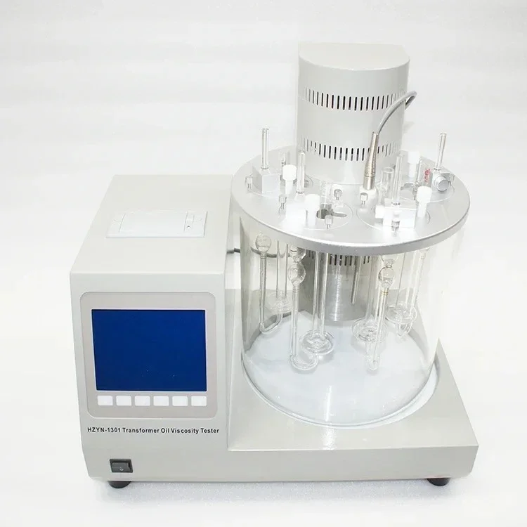 Huazheng Electric Kinematic viscosity tester digital capillary astm d445 kinematic viscosity testing equipment