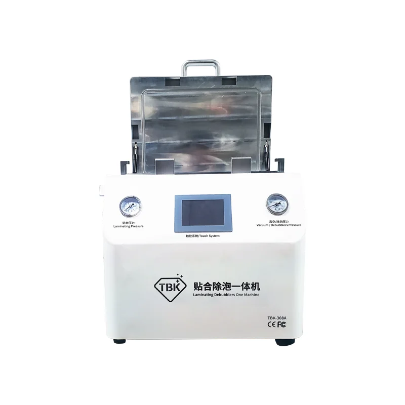 

New TBK-308A 3 in 1 LCD OCA Laminating Defoaming UV Curing Box one Machine, Defoaming Bubble Removing Machine screen repair