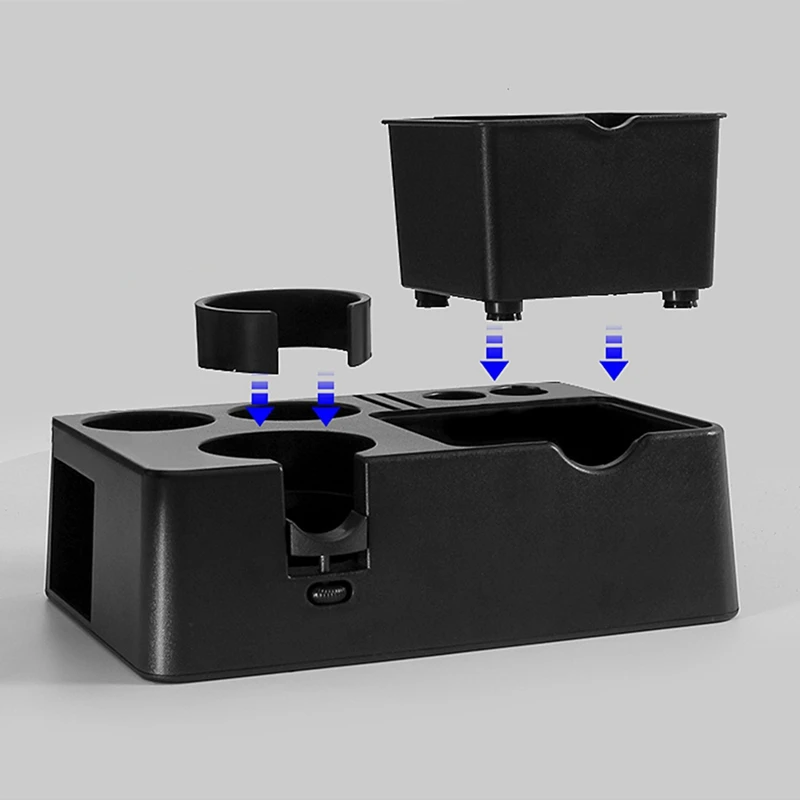 Espresso Coffee Tamping Station Organizer, Ferramentas Portafilter, Tamper Holder, 58mm, 54mm, 51mm