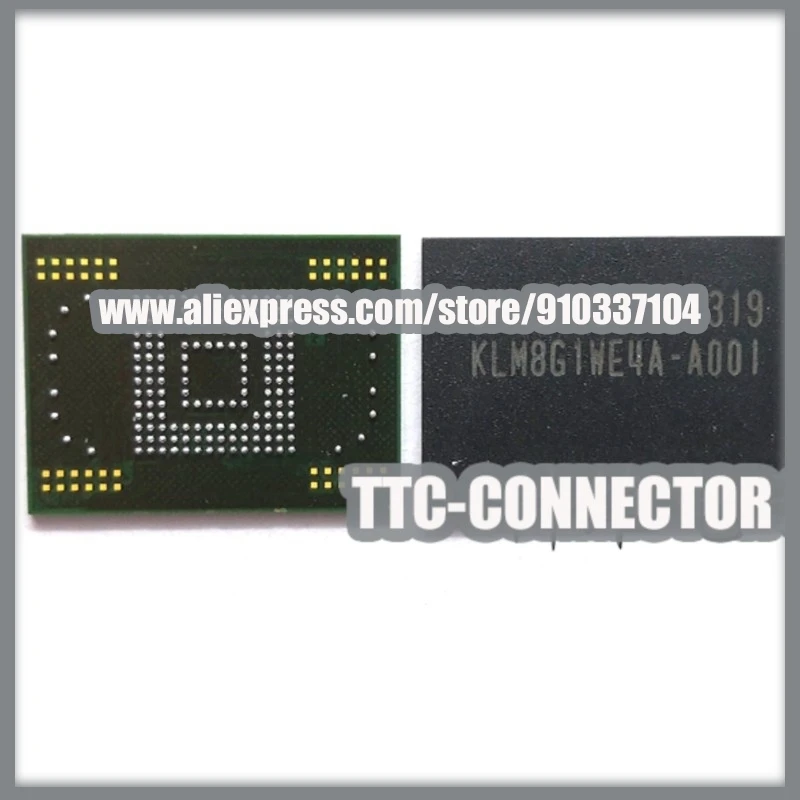 5pcs/lot KLM8G1GEME-B031 KLM8G1WE4A-A001 KLM8G2FEJA-A001 KMVAL000LM-B304 NCEFEH58-08G chips Memory ICs Electronic good quality