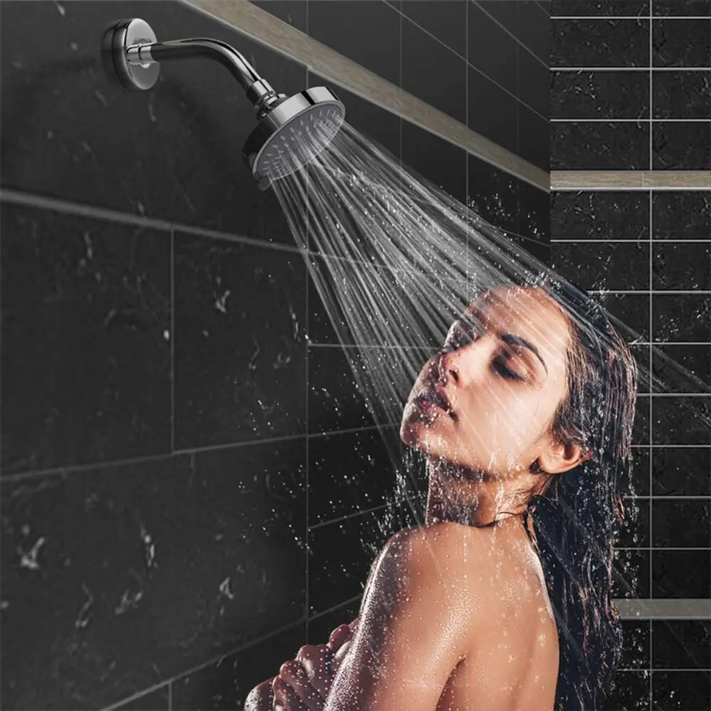 Modern High Pressure Rain Shower Head Anti-Clog Water Saving Bathroom Showerhead Adjustable Spray Shower Head Shower Room