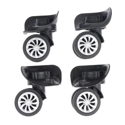 4Pcs Suitcase Luggage Universal 360 Degree Swivel Wheels Trolley Wheel Tools Travel Suitcase Wheel Accessories