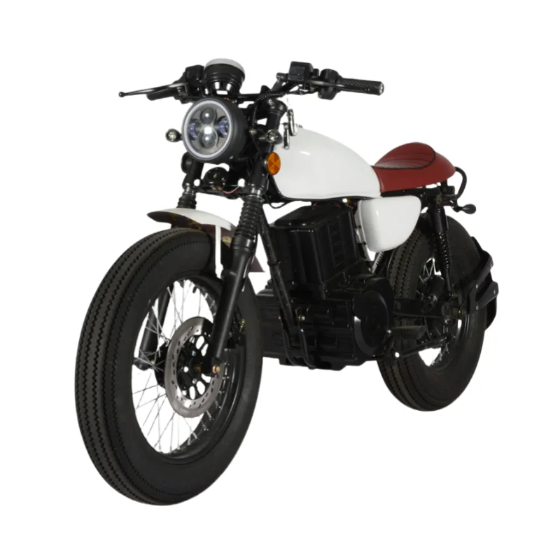

Lvyuan Factory Price 2026 High Quality Retro 3000W Adult Electric Racing Motorcycles 72V Off-Road LVJIAN FGCJ 70-80km/h 260kg