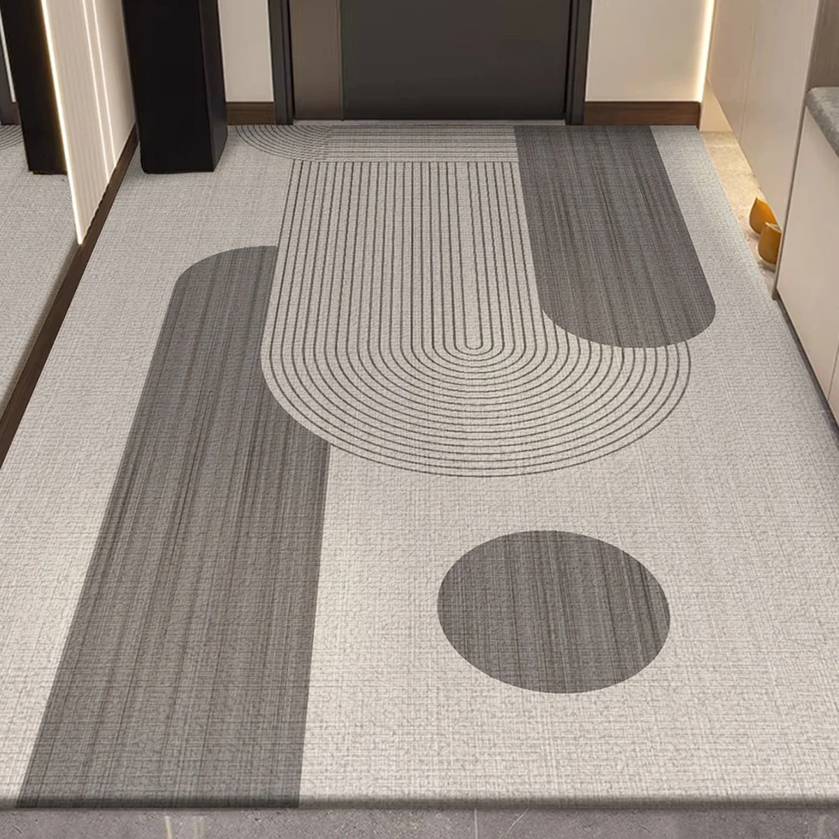 Home Decor Game Online - Wabi-sabi Entrance Doormat Welcome Rug Striped