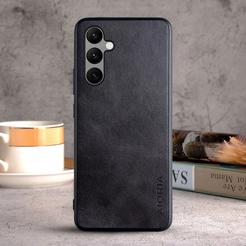 Case for Samsung Galaxy M54 M34 M14 5G coque Luxury Vintage leather Skin Phone funda for samsung galaxy m54 case cover