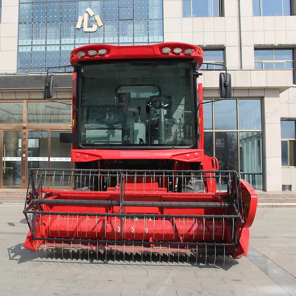Combine Harvester Brand New Farm Equipment High Efficiency for Rice Wheat Corn With Engine Gearbox Gears Bearings