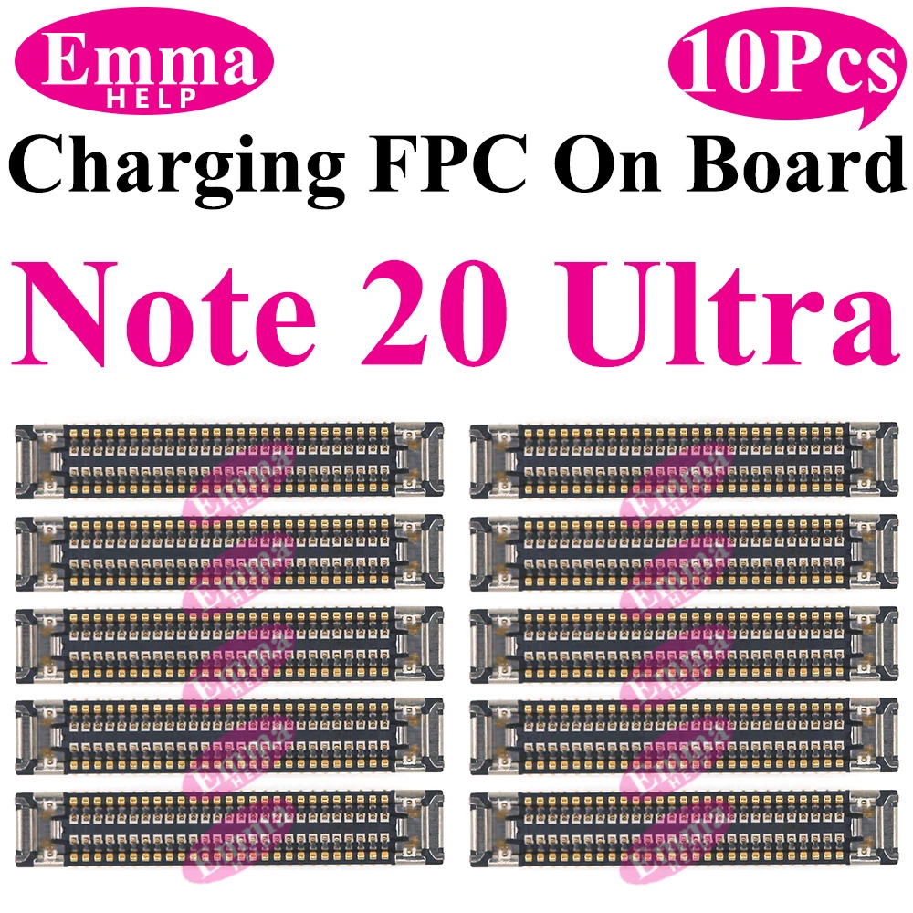 10Pcs USB Lade FPC Stecker An Bord Für Samsung S23 S24 S22 Ultra S21 Plus Hinweis 20 FE S21FE S10 stecker USB Dock Port – Detail 5