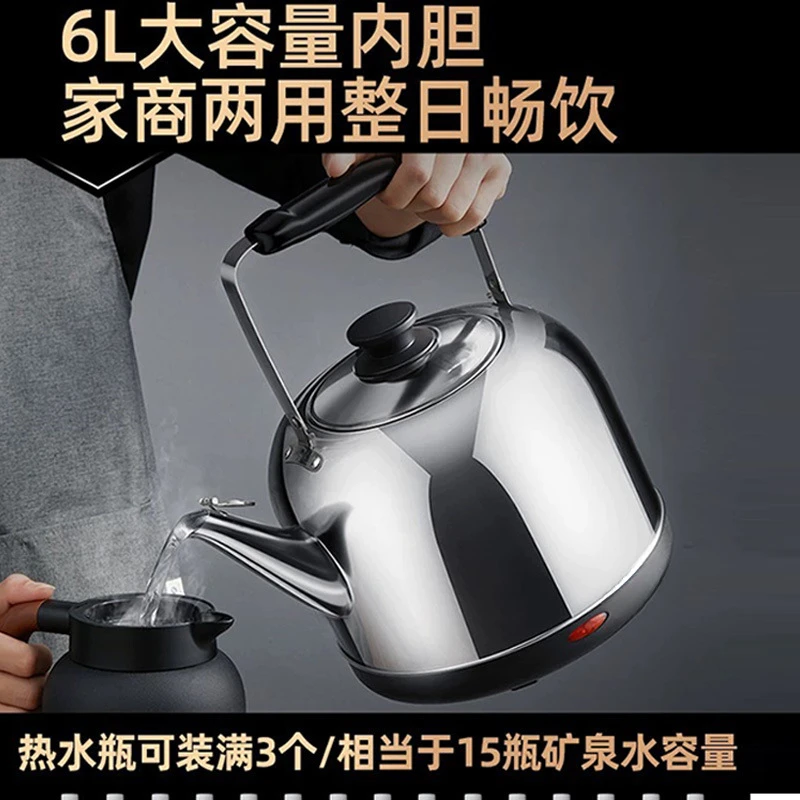 Wasserkocher Haushalt elektrisch Automatische Abschaltung elektrisch Große Kapazität Edelstahl 304