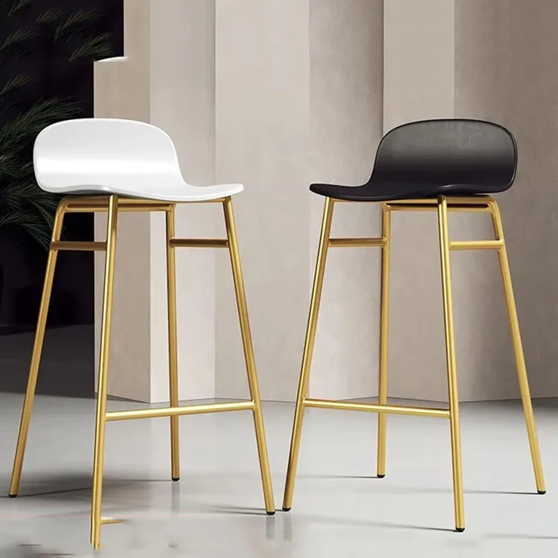 Bar Stool Luxury Gold Lounge Office Bar Stools For Kitchen Make Up Tabouret Haut Pour Cuisine House Accessories