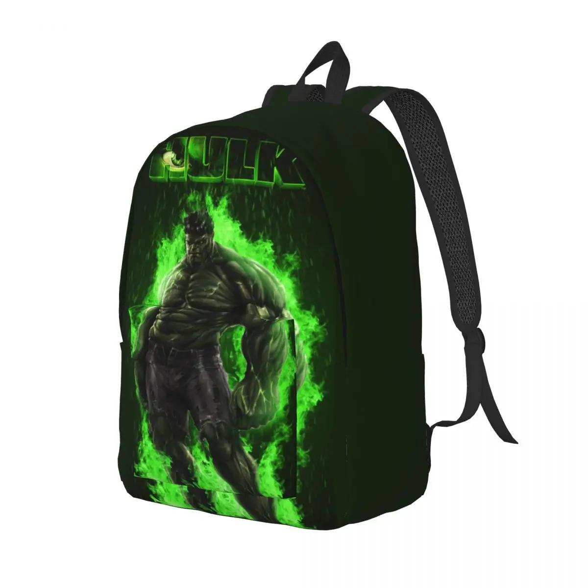 Custom Hulk Canvas Backpack Men Women Fashion Bookbag for School College Bags