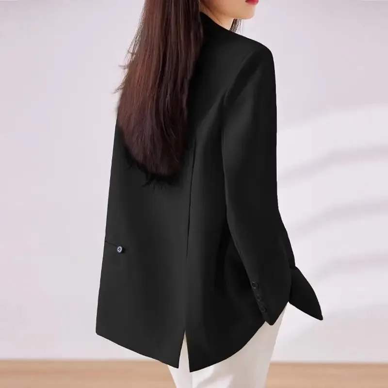 

Insozkdg High-grade Loose Coats Women's Suit Jacket Spring Autumn 2024 Design Sense Casual Small Suit New Fashionable Blazer Top