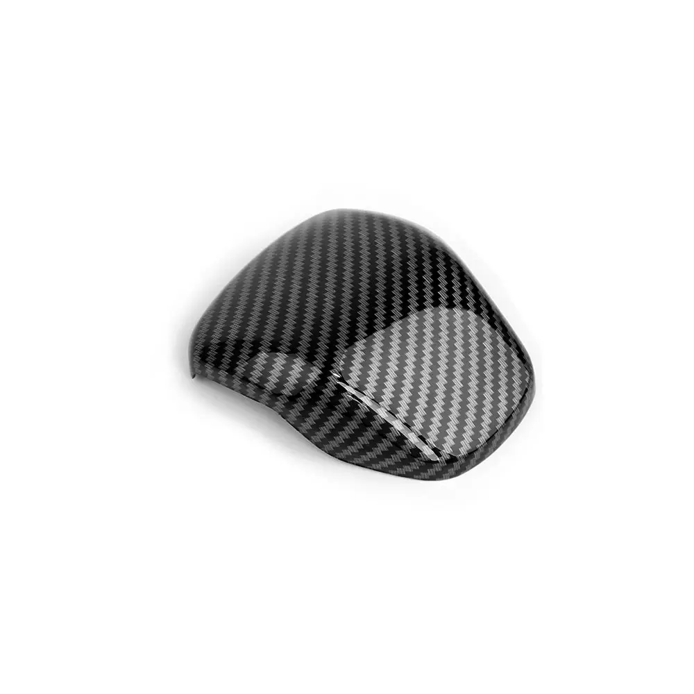 

For Kia Stinger 2018-2023/K7/K9 Car Tuning Carbon Fiber Console Gear Lever Head Cover Trim Interior Accessories